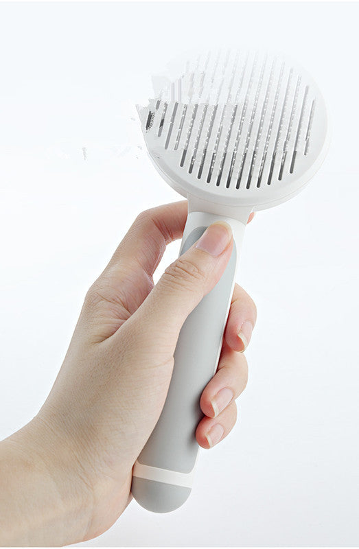 Round Handle Pet Massage Comb - Companion Care