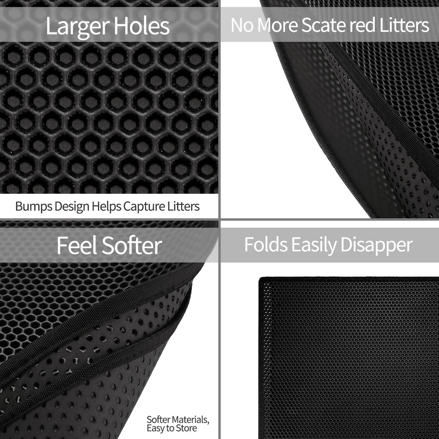 Waterproof Double Layer Honeycomb Cat Litter Mat - Companion Care