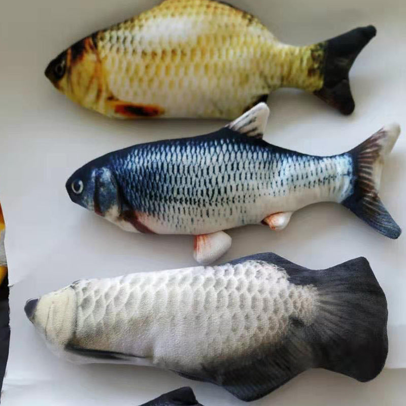 Simulation Electric Jumping Fish Toy - Companion Care