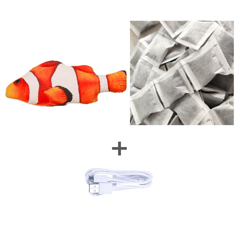 Simulation Electric Jumping Fish Toy - Companion Care