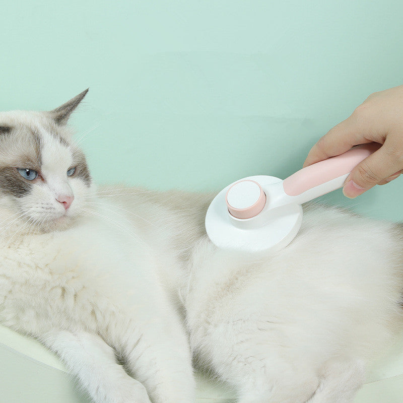 Round Handle Pet Massage Comb - Companion Care
