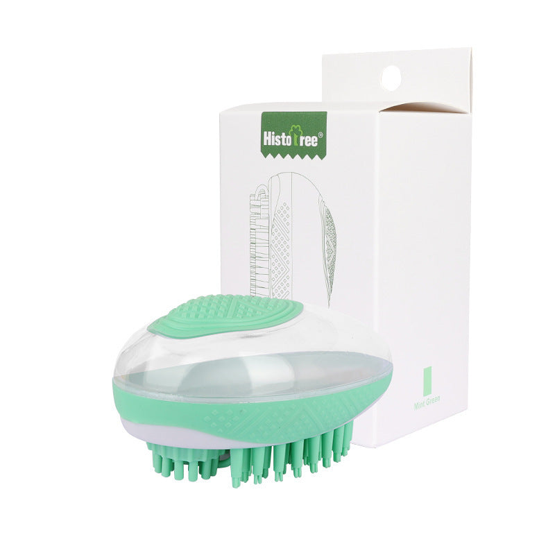 2-in-1 Pet Soft Silicone Bath Massage Comb - Companion Care