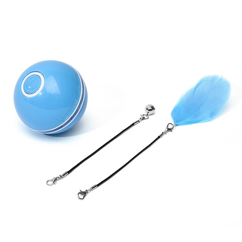 Funny LED Laser Rolling Ball Pet Toy - Companion Care