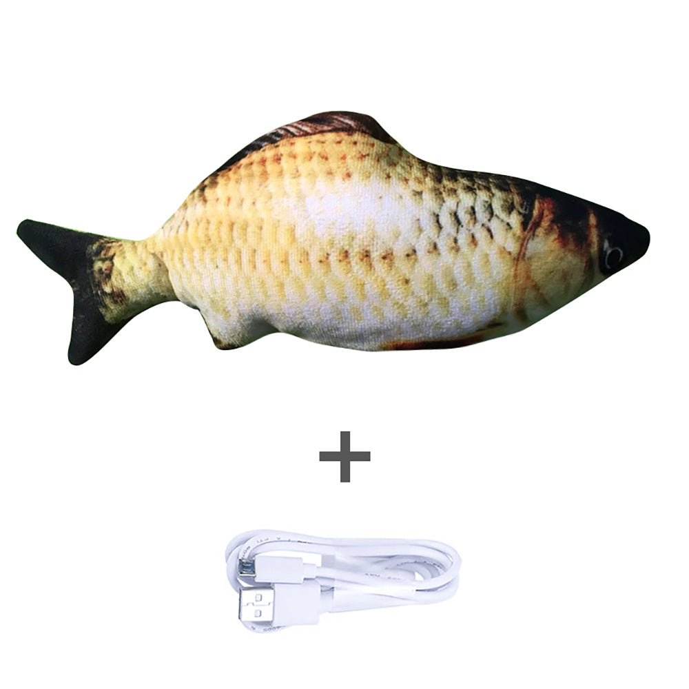 Simulation Electric Jumping Fish Toy - Companion Care