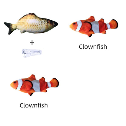 Simulation Electric Jumping Fish Toy - Companion Care