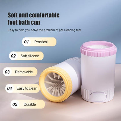 Semi-Automatic Pet Dog Paw Cleaner - Companion Care