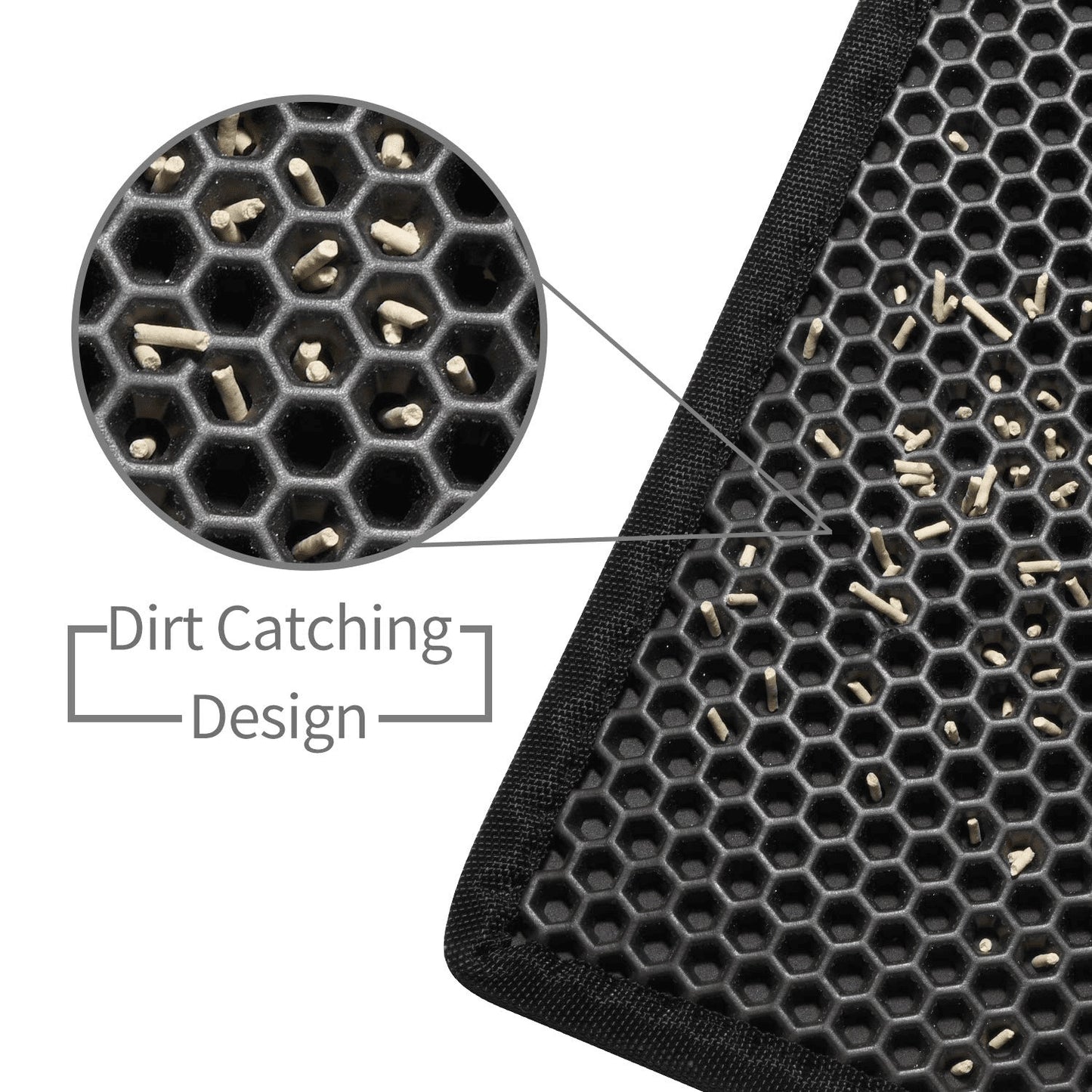 Waterproof Double Layer Honeycomb Cat Litter Mat - Companion Care