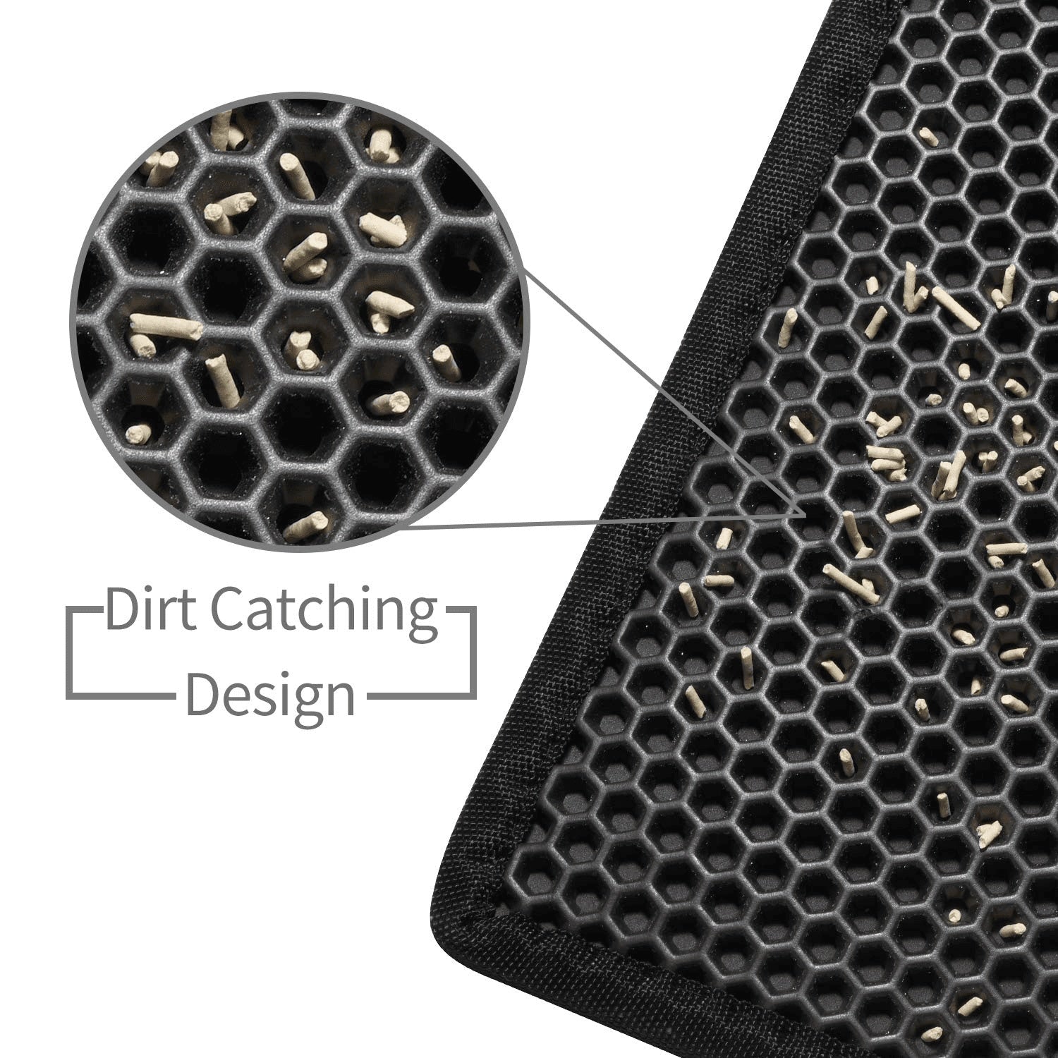 Waterproof Double Layer Honeycomb Cat Litter Mat - Companion Care