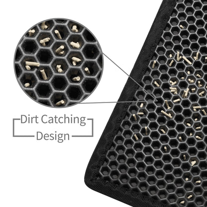 Waterproof Double Layer Honeycomb Cat Litter Mat - Companion Care